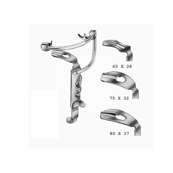 Kilners-Doughty Mouth Gag, Tongue Blade #4 (40.0 Mm X 90.0 Mm)